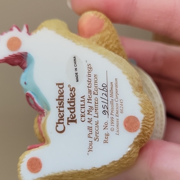 Cherished Teddies Cecilia - Picture 3 of 3